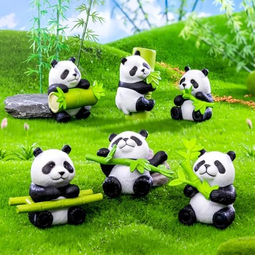 12Pcs Bamboo Panda Shower Curtain Hooks Decorative for Curtain Rods, Cute Animals Shower Curtain Rings, Silver Stainless Steel Metal Shower Curtain Hanger Hooks, Green Kids Bathroom Decor Accessories