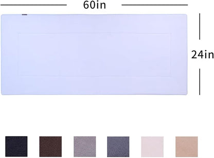 Soft Hallway Runner Rug,Washable Floor Rugs, Non Slip Memory Foam Rug,Super Water Absorption, Suitable for Bathroom Mat, Entrance,Kitchen, Living Room Decor(2x5ft Sky Blue)