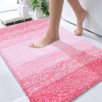OLANLY Bathroom Rugs Mat 34x21, Extra Soft Absorbent Microfiber Bath Rugs