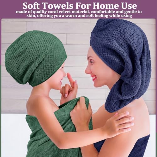 Mixweer 20 Pcs Bath Towel and Washcloths Set for Bathroom, Dark Color