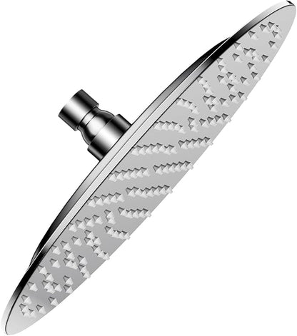 VBFF-Shower Head,rain shower head, 8 inch- Round Shower Head, 1.8 GPM Flow Rate, rainfall showerhead,VBFF11 (Chrome)