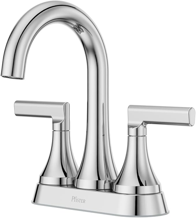 Pfister Vedra 2-Handle 4" Centerset Bathroom Faucet in Polished Chrome