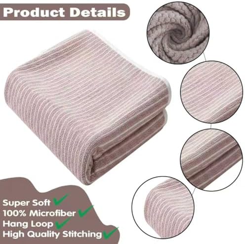 Microfiber Bath Towel 35x70 Inches - Ultra Soft Quick Dry, Lightweight for Gym, Spa, Travel | Hotel Grade & Multi-Use| Single Pack