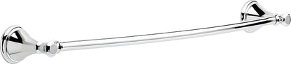 DELTA FAUCET 79718 Cassidy 18-in Wall Mount Towel Bar Bath Hardware Accessory in Polished Chrome