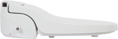 ALPHA BIDET JX2 Round Bidet Toilet Seat, White, Endless Warm Water, *NEW* Bowl Mist, LED Light, Quiet Operation, Wireless Remote, Stainless Steel Nozzle, Sittable Lid, 3 Year Warranty