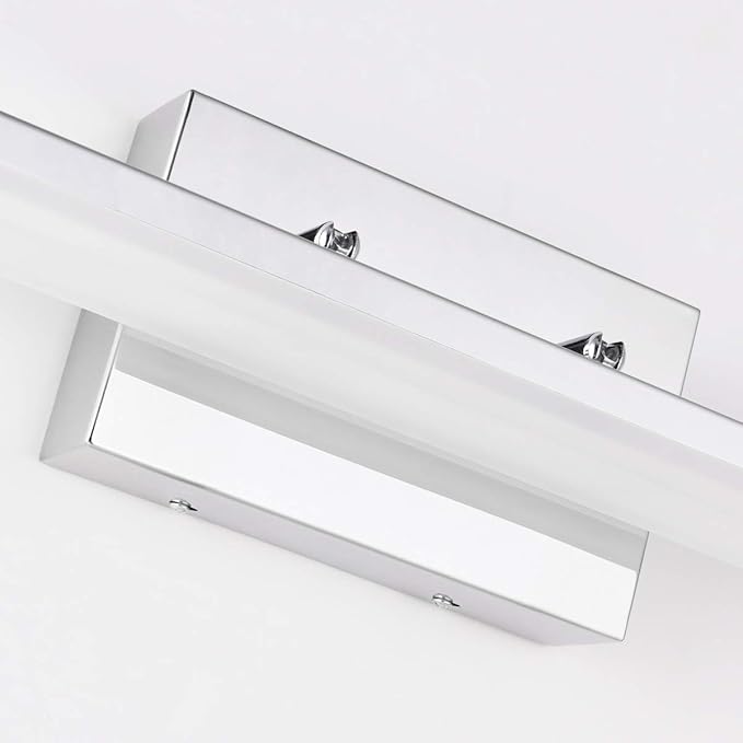 mirrea 36in Modern LED Vanity Light for Bathroom Lighting Dimmable 36w Chromed (Cold White 5000K)