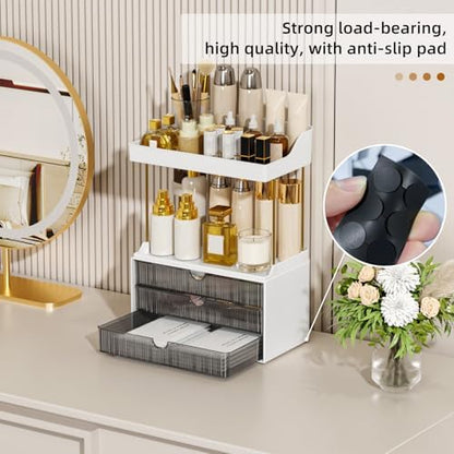 StorBin Arcylic 5-Tier Makeup & Skincare Organizer for Vanity, Bath