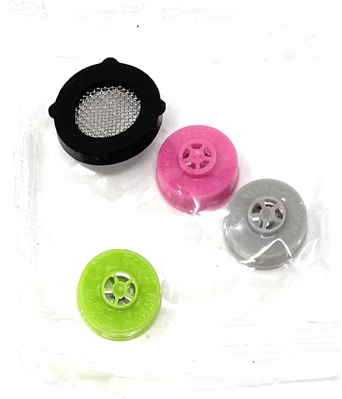Showerhead 4" Chrome Appearance High or Low Pressure Water Saving Shower Head [3759] includes 3 removable flow restrictors and Teflon Tape