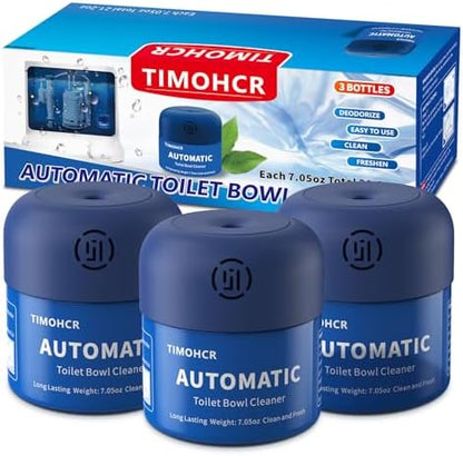Automatic Toilet Bowl Cleaner 3 Bottles Eucalyptus Long lasting