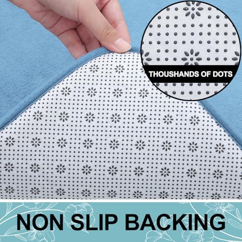 Smiry Memory Foam Bath Mat 30x20, Extra Soft and Absorbent Bathroom Rugs