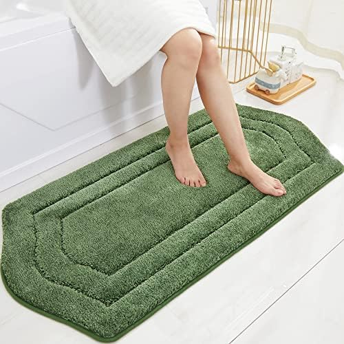 COSY HOMEER Non-Slip Bath Mat Extra Thick Absorbent Plush Washable