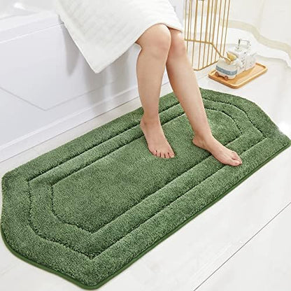 COSY HOMEER Non-Slip Bath Mat Extra Thick Absorbent Plush Washable