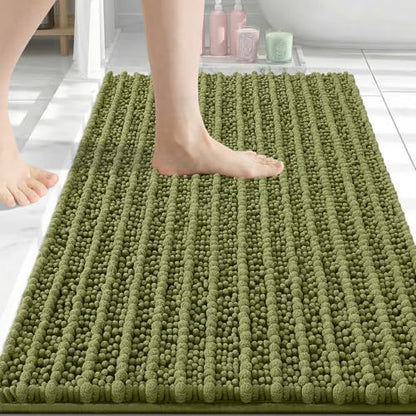 Arotive Bathroom Rugs Mat 30x20, Soft Absorbent Chenille Shaggy Bath Mat