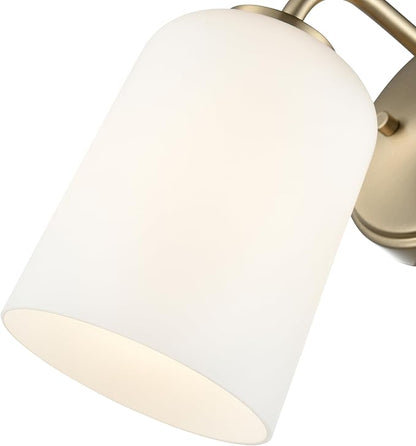 ML Lighting 214201-MG Laphia 5" Wide 1-Light Vanity - Modern Gold