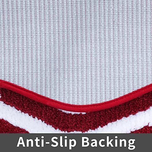 COSY HOMEER Non-Slip Bath Mat Extra Thick Absorbent Plush Washable
