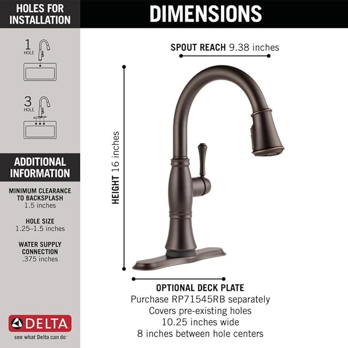 DELTA FAUCET Trinsic 3-Setting Matte Black Shower System Including Black Shower Head, Handheld Shower Handle, Shower Diverter and Shower Valve/Trim Kit, Matte Black