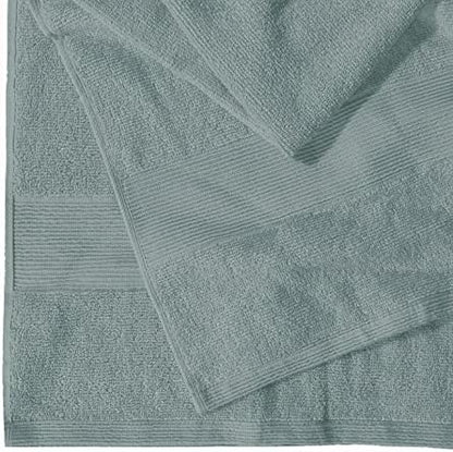 Belizzi Home Premium Cotton Oversized 2 Pack Bath Sheet 35x70-100% Pure Cotton - Ideal for Everyday use - Ultra Soft & Highly Absorbent - Machine Washable - Jade