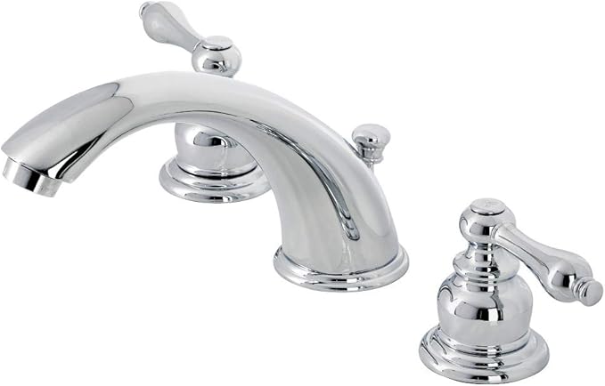 Kingston Brass KB971ALB Widespread Bathroom Faucet, Polished Chrome