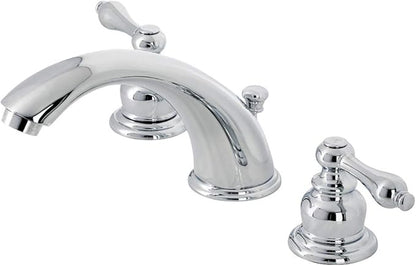 Kingston Brass KB971ALB Widespread Bathroom Faucet, Polished Chrome
