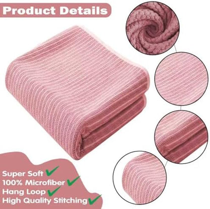 Microfiber Bath Towel 35x70 Inches- Ultra Soft Quick Dry, Lightweight for Gym, Spa, Travel | Hotel Grade & Multi-Use| Single Pack