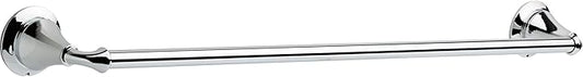 DELTA FAUCET 79424 Linden 18 in. Wall Mount Towel Bar Bath Hardware Accessory in Polished Chrome