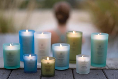Chesapeake Bay Candle Medium Jar Candles | Joy + Laughter (Cranberry Dahlia) and Confidence + Freedom (Oak Moss Amber) 2 Count Home Décor