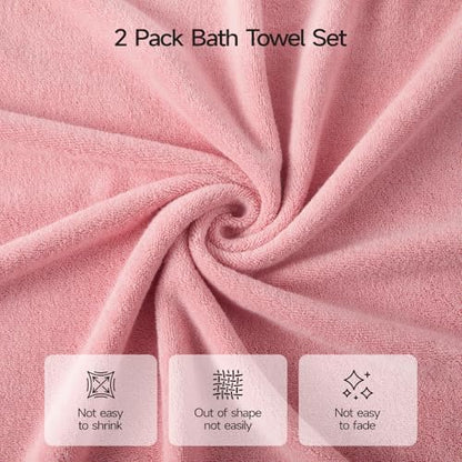 ecolook Ultra Soft 6-Piece Towel Set, 100% Cotton
