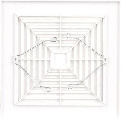 Broan-NuTone BP90 Replacement Grille For 688 Fan , White, 9 In. x 9.25 In. x 0.325 In. with 7.25 and 7.5 in. housing