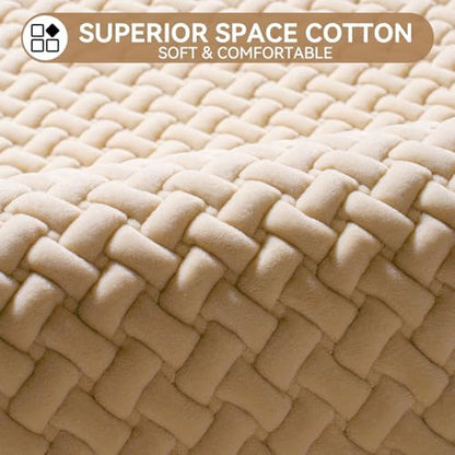 YDKGL Bathroom Rugs Non Slip, Extra Soft Absorbent Quick Dry Bath Mats, Foam Weave Texture Thin Bath Rugs Washable with Rubber Backing, 24" x 48“