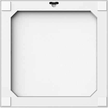 Trends International Gallery Pops Disney Mickey Mouse - Mickey Expressions - Funny Face Wall Art Wall Poster, 12" x 12", White Framed Version