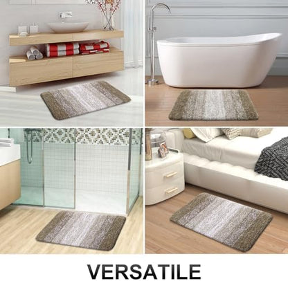 OLANLY Large Bathroom Rugs 44x32, Extra Soft Absorbent Microfiber Bath Rugs