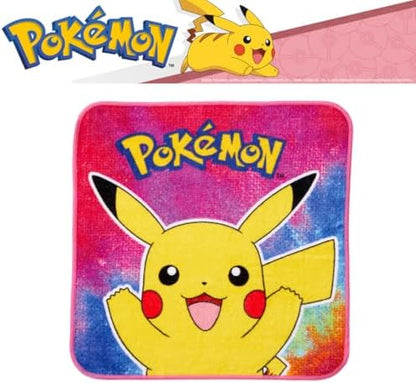 Pokemon Gamer Kids Bath/Pool/Beach Soft Absorbent Cotton Terry Towel with Washcloth 2 Piece Set, 50 in x 25 in, (Officially Licensed Product) by Franco