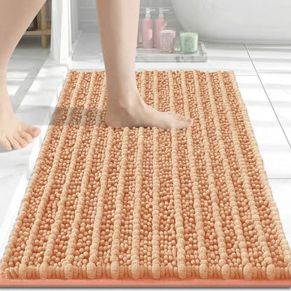 Arotive Bathroom Rugs Mat 24x16, Soft Absorbent Chenille Shaggy Bath Mat