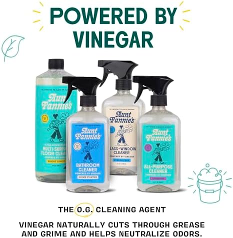 Aunt Fannie's Bathroom Cleaner Vinegar Spray, 16.9 oz, Pack of 3