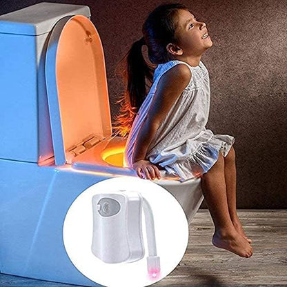 Color Changing Motion Sensor LED Multi-Color Toilet Night Light - Motion Activated Washroom Lamp With Smart Bowl Lighting (16 3)