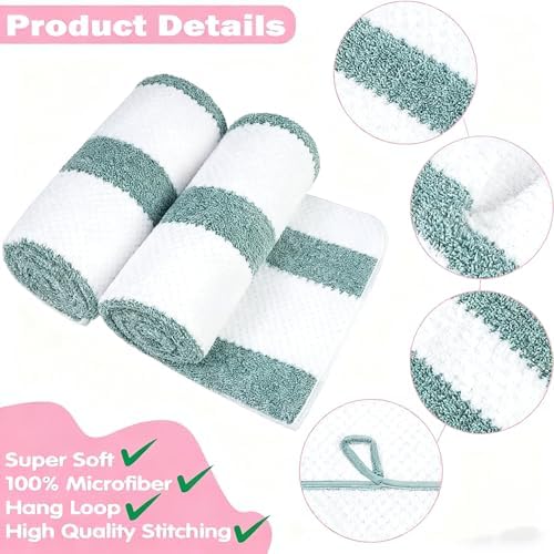 2-Pack Microfiber Bath Towels (27x54 Inches) - Ultra Soft & Quick Dry, 3X Absorbency, Lightweight for Gym, Yoga, Travel & Spa - Perfect for Home, Fitness & Post-Workout