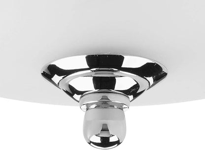 Progress Lighting 2-Light Ceiling Light, Semi-Flush Mount or Hanging Ceiling Light Fixture for Interior Kitchen Lights or Hallway, 13-3/16" by 11-5/16", Polished Chrome, Etched Glass Shade