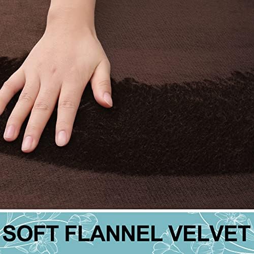 Smiry Memory Foam Bath Mat 47x24, Extra Soft and Absorbent Bathroom Rugs