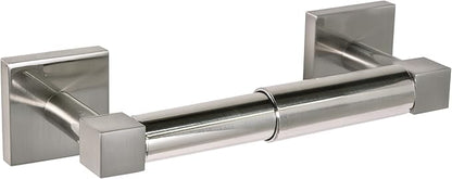 Design House 581454 Karsen Contemporary Toilet Paper Holder for Bathroom Satin Nickel