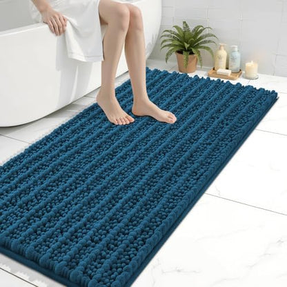 Arotive Bathroom Rugs Mat 40x24, Soft Absorbent Chenille Shaggy Bath Mat