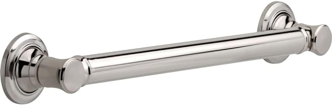 DELTA FAUCET 41618 Traditional Grab Bar, 18-Inch, Chrome