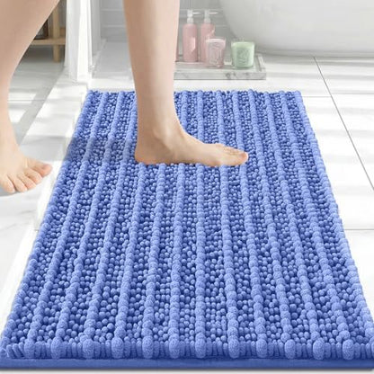 Arotive Bathroom Rugs Mat 24x16, Soft Absorbent Chenille Shaggy Bath Mat