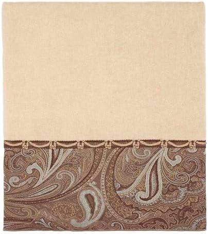 Avanti Linens - 3pc Towel Set, Soft & Absorbent Cotton Towels (Bradford Collection, Linen)