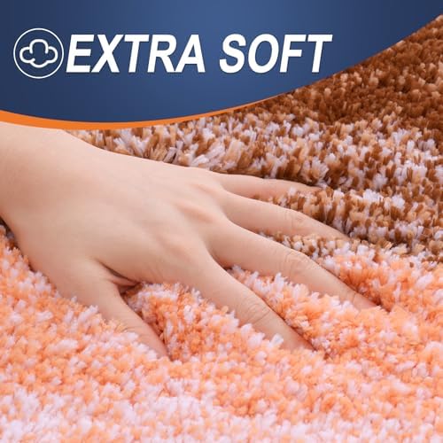 OLANLY Bathroom Runner Rug 40x20, Extra Soft Absorbent Microfiber Bath Rugs