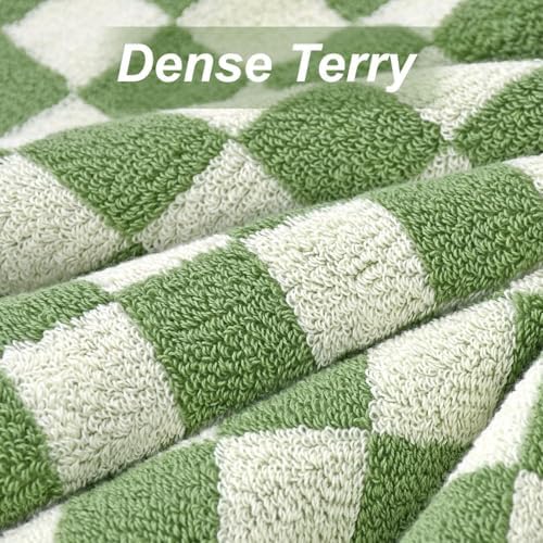 Bath Towels Set of 2 - Luxury Cotton Bathroom Shower Towels Body 55”x27.5”