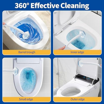 120 Count Toilet Bowl Wand Refills, Disposable Toilet Cleaner Refills, Disposable Wand Heads Compatible with Clorox and The Most Toilet Brushes