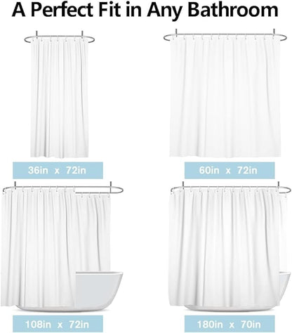 Coxila Vintage Floral Shower Curtain Extra Wide Large Long Clawfoot Tub Wrap Around Flower Retro Farmhouse Rustic Country Spring Botanical Cottage Bathroom 108 x 72 Inch Polyester Fabric 18 Pack Hooks