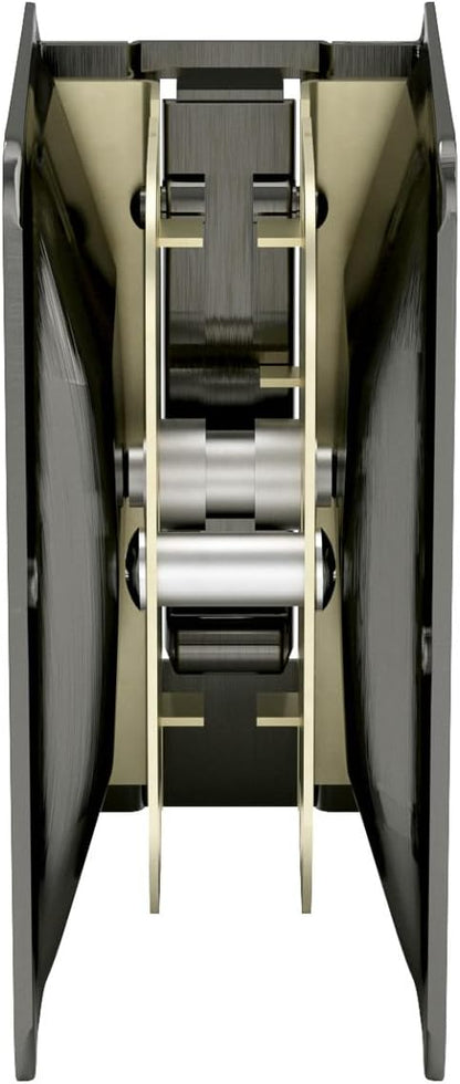Richelieu | Onward Passage Pocket Door Pull, Rectangular, Antique Nickel