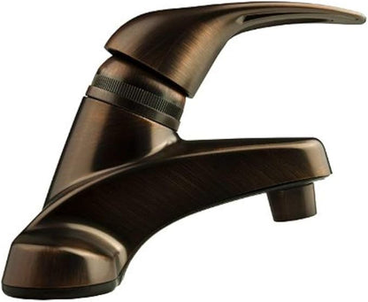 Dura Faucet DF-PL100-ORB RV Single Lever Bathroom Faucet (Oil-Rubbed Bronze Plating Over ABS Plastic)