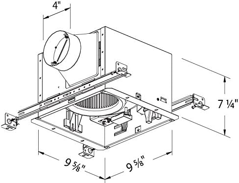 breez Delta BreezSignature SIG80 80 CFM Exhaust Bath Fan